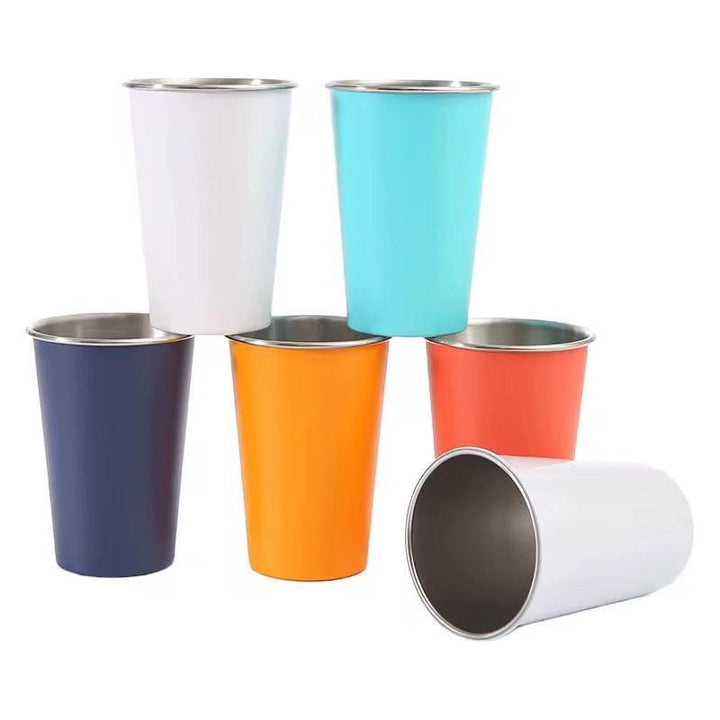 Custom 12 oz Stainless Steel Coffee Cups